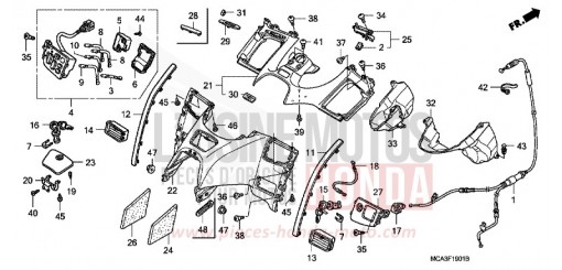 COUVERCLE (GL18006/7/8-E,ED,F,U) GL18007 de 2007